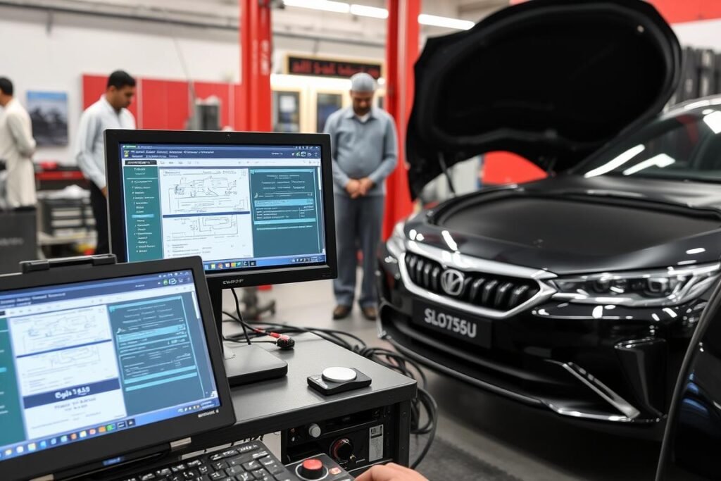 أجهزة فحص متطورة لصيانة كهرباء سيارات صينية بالرياض