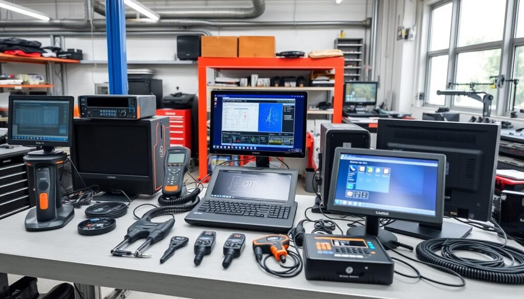 أجهزة فحص متطورة للسيارات الصينية في مركز حلم بالرياض