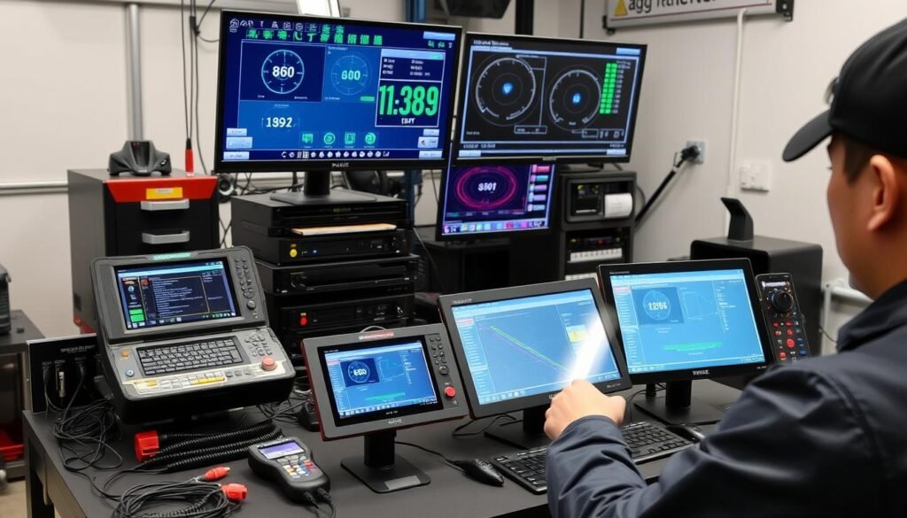 أجهزة فحص وبرمجة متطورة للسيارات الصينية في مركز حلم