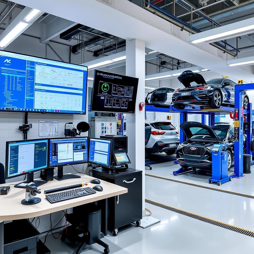 أحدث التقنيات في مركز صيانة سيارات صينية بالرياض