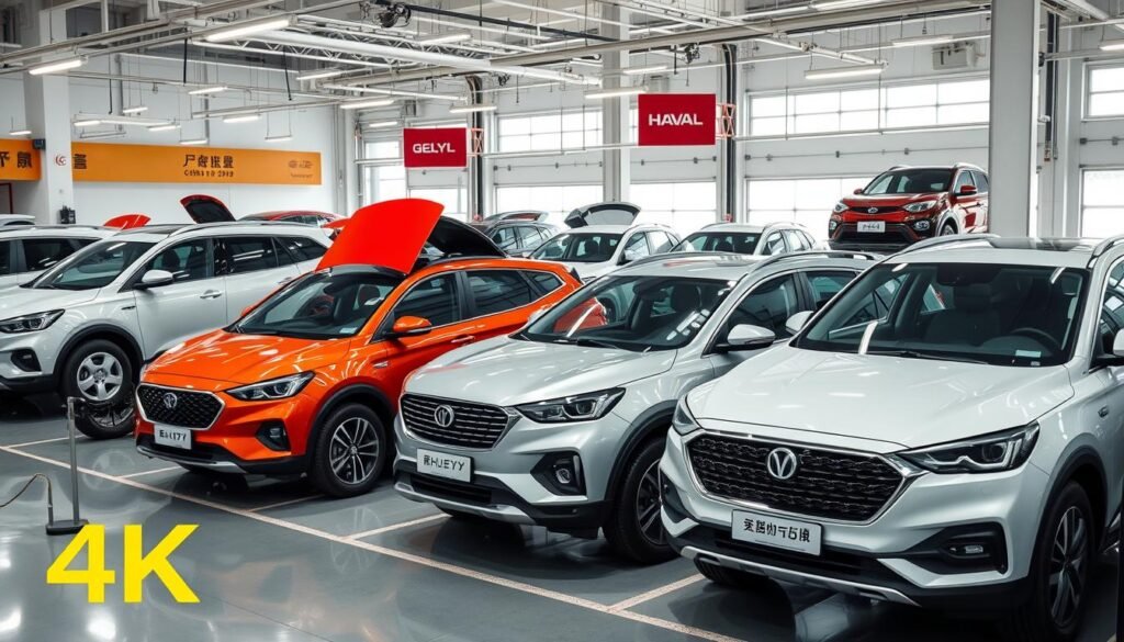 أنواع السيارات الصينية التي نقوم بصيانتها في الرياض