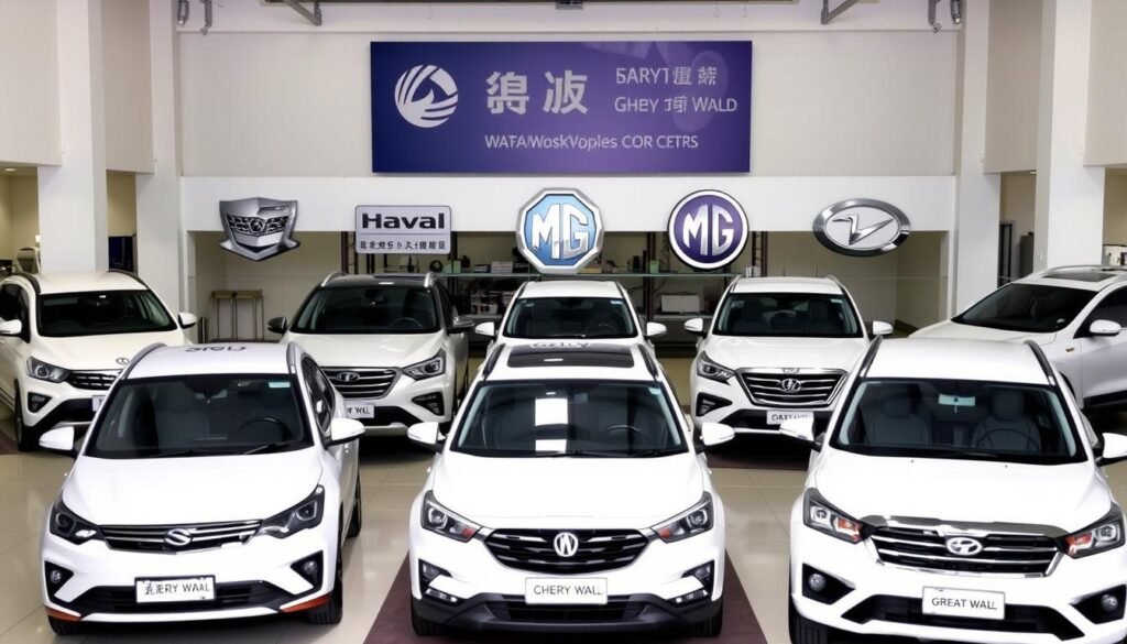 أنواع السيارات الصينية التي يخدمها مركز حلم للصيانة بالرياض