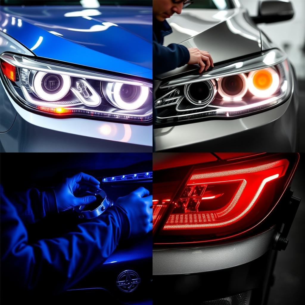 إصلاح أنظمة الإضاءة في السيارات بالرياض