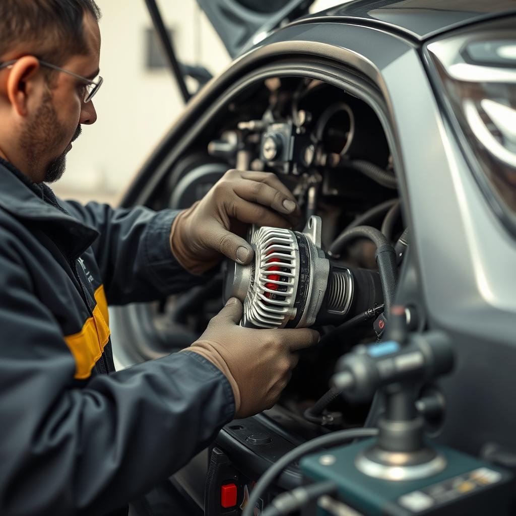 إصلاح الدينامو والسلف من كهربائي سيارات متنقل بالرياض