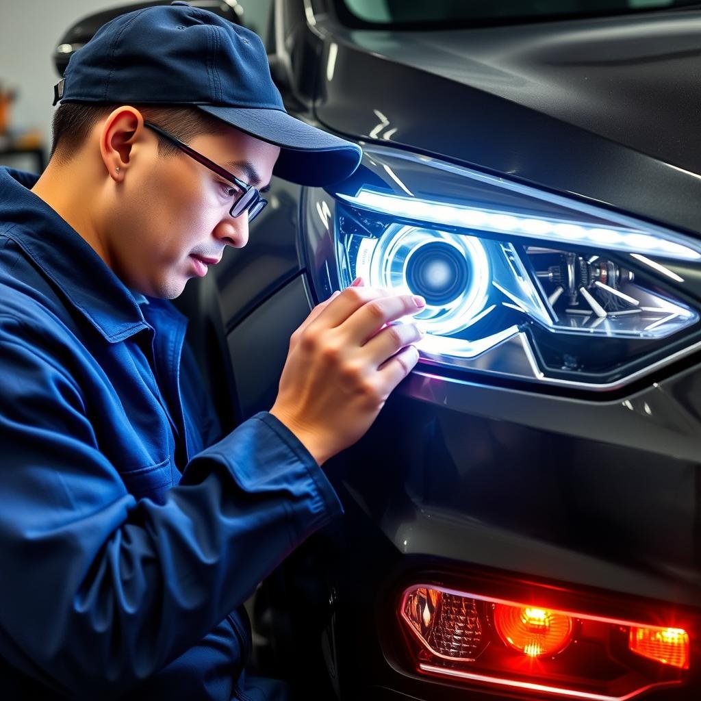 إصلاح نظام الإضاءة للسيارات الصينية بالرياض