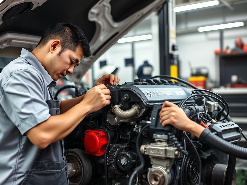 إصلاحات ميكانيكية متخصصة للسيارات الصينية في مركز حلم