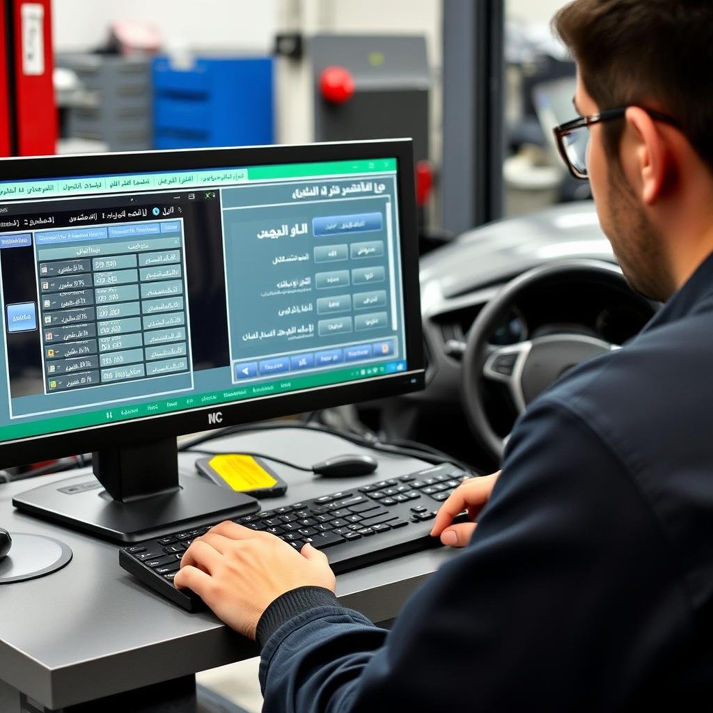برمجة كمبيوتر السيارات الصينية في مركز حلم بالرياض
