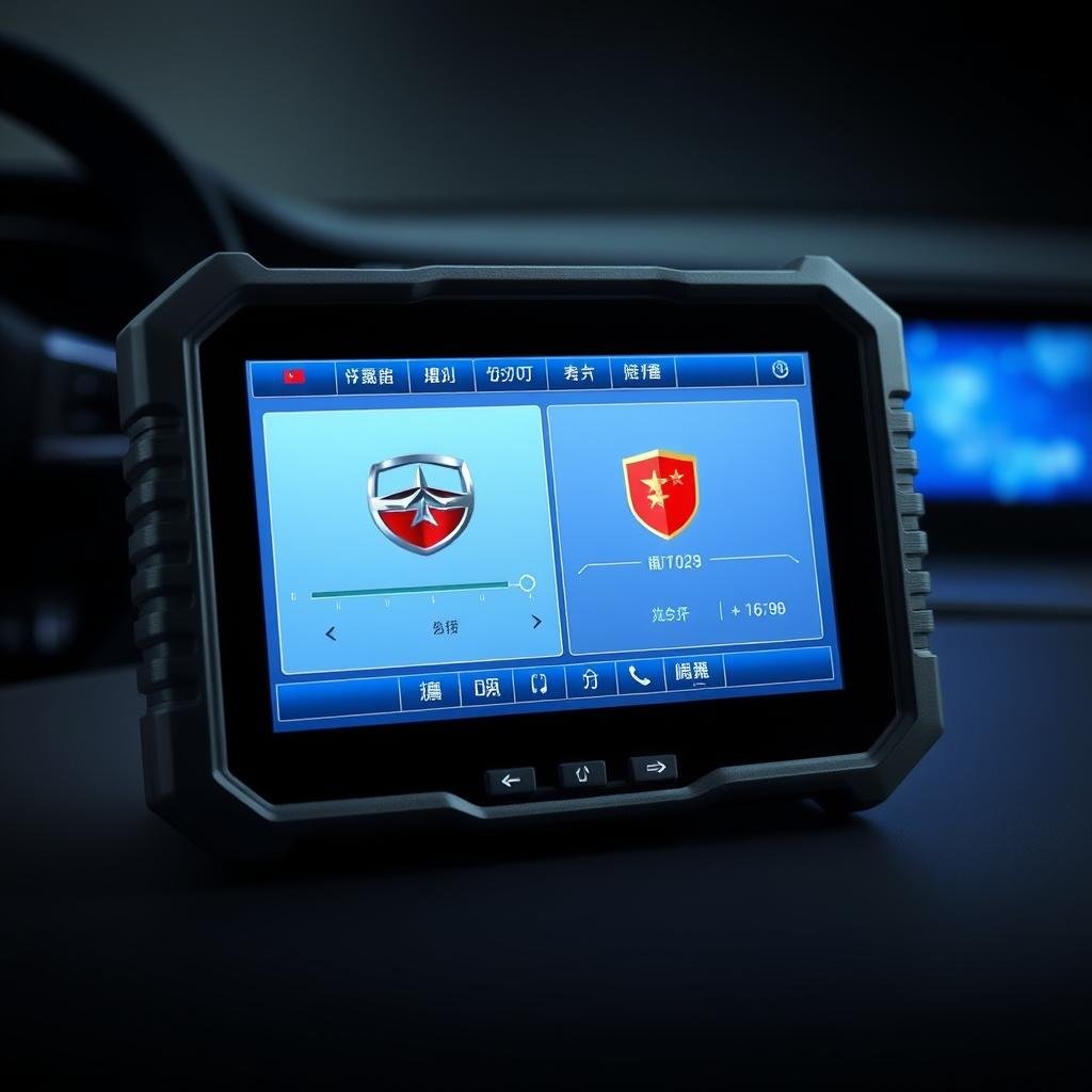 جهاز فحص كمبيوتر متخصص للسيارات الصينية في مركز حلم