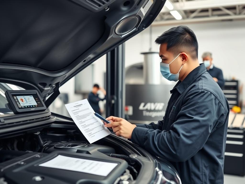 خدمات الصيانة الدورية للسيارات الصينية في ورشة متخصصة بالرياض