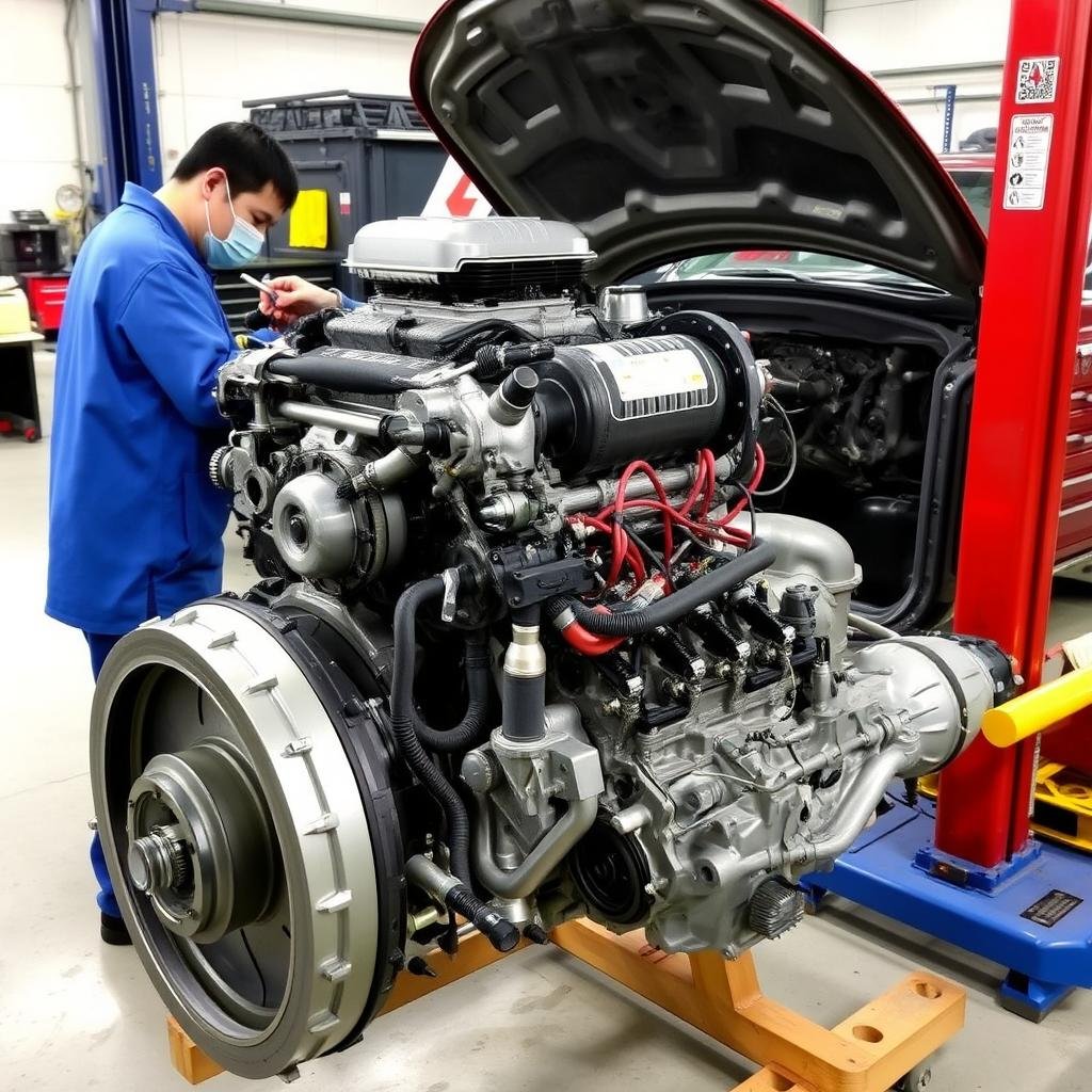 خدمات توضيب المكائن والجربكسات للسيارات الصينية