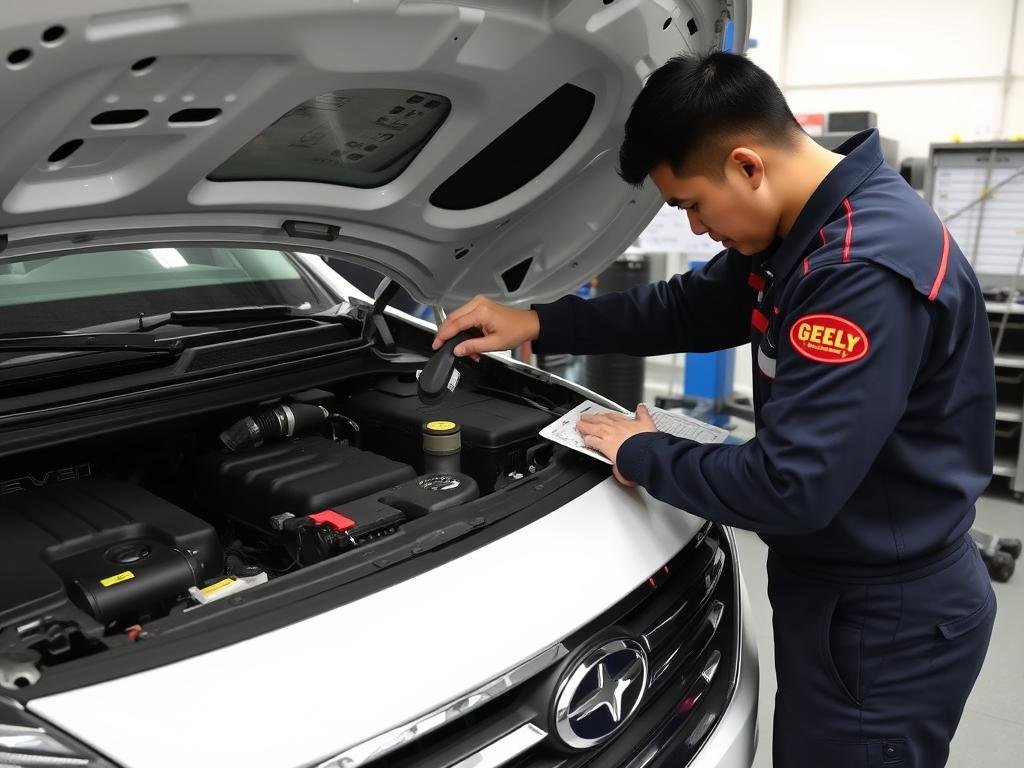 خدمة صيانة دورية للسيارات الصينية في مركز حلم بالرياض