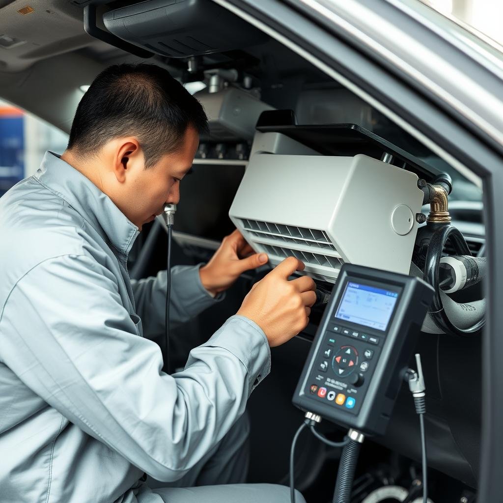 صيانة تكييف سيارة صينية في مركز حلم بالرياض