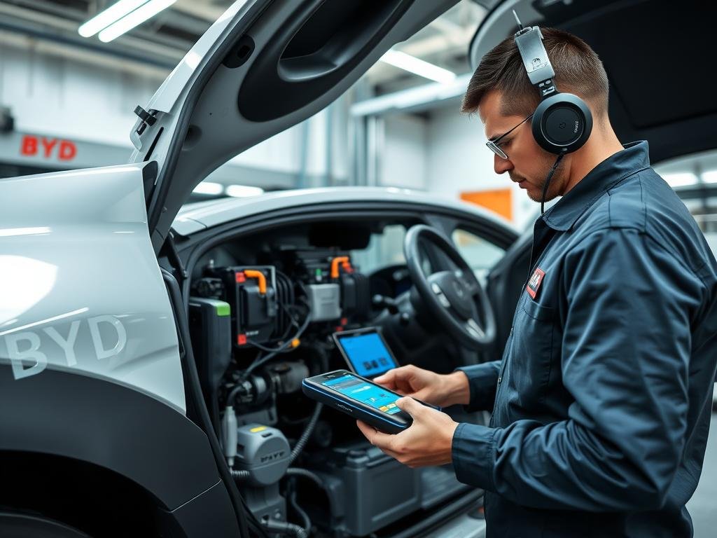 صيانة سيارات BYD في الرياض