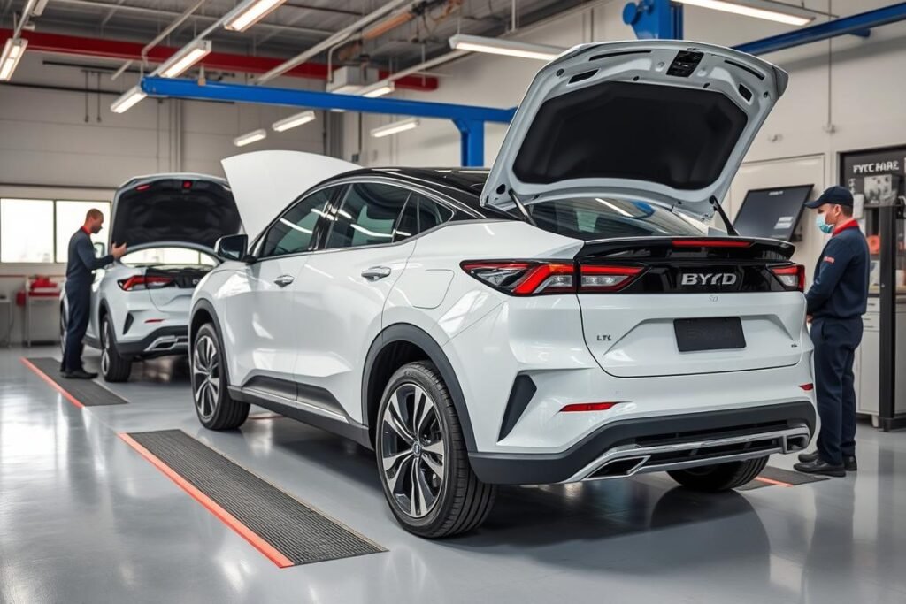 صيانة سيارات BYD في الرياض