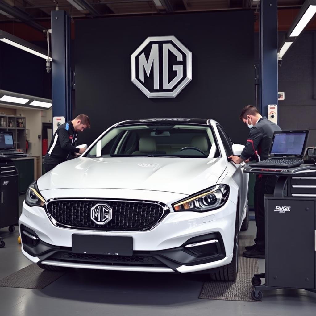 صيانة سيارات MG في الرياض