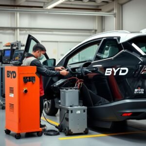 صيانة سيارات بي واي دي من قبل ميكانيكي متخصص بالرياض