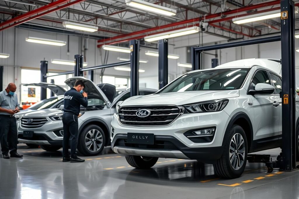 صيانة سيارات جيلي في الرياض