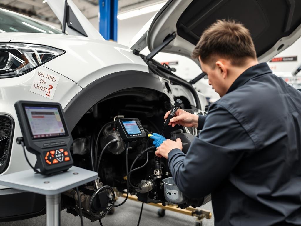 صيانة سيارات جيلي في مركز حلم للصيانة بالرياض