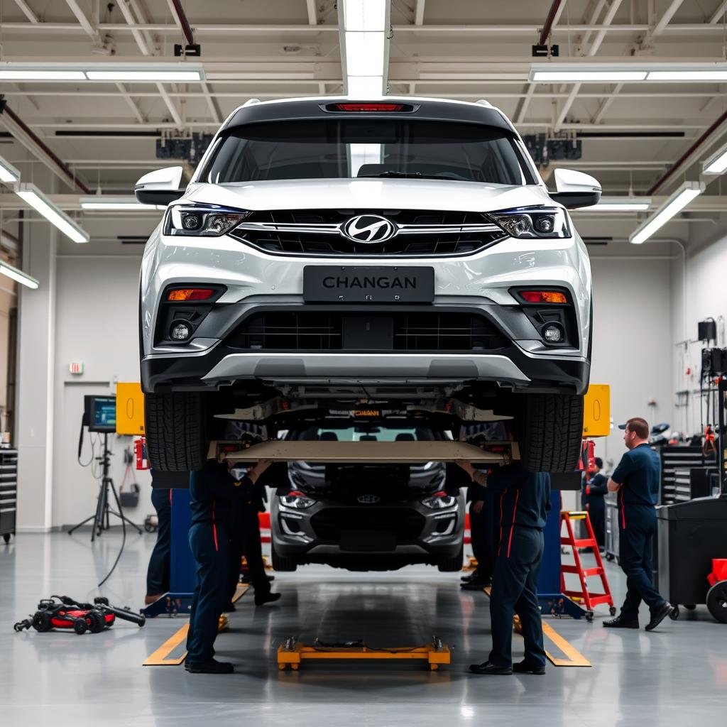 صيانة سيارات شانجان في مركز حلم بالرياض
