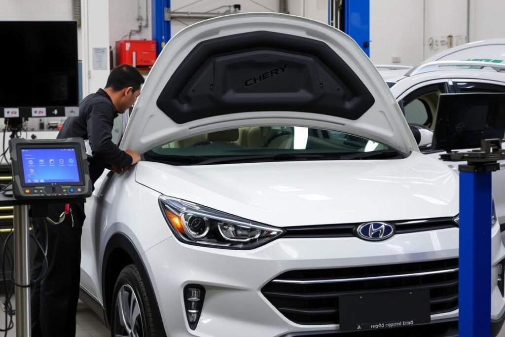 صيانة سيارات شيري في مركز حلم بالرياض