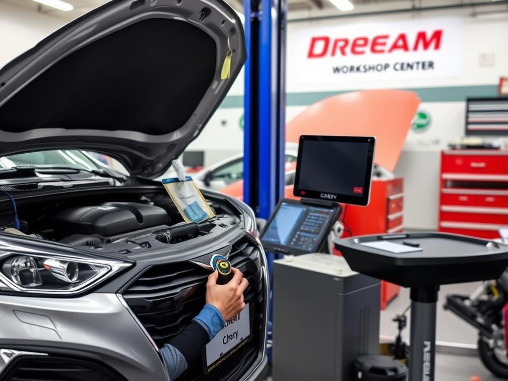 صيانة سيارات شيري في مركز صيانة سيارات صينية بالرياض