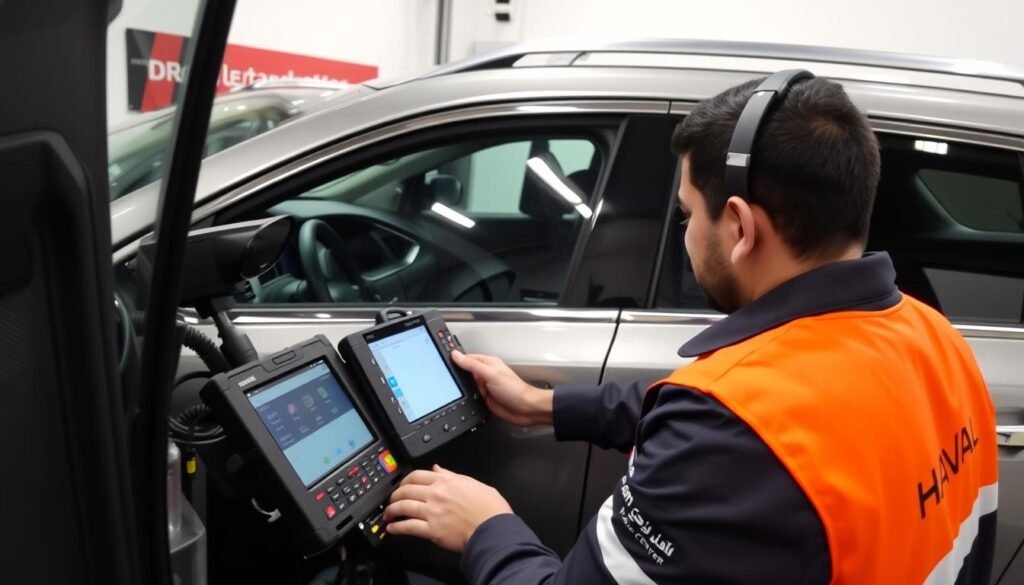 صيانة سيارات هافال في الرياض بواسطة ميكانيكي متنقل للسيارات الصينية