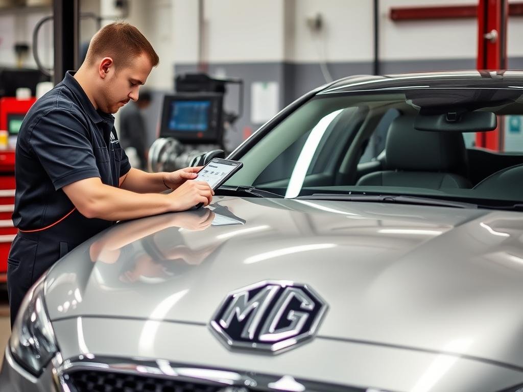 صيانة سيارة إم جي في مركز حلم بالرياض