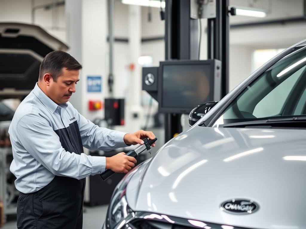 صيانة سيارة شانجان في مركز حلم بالرياض