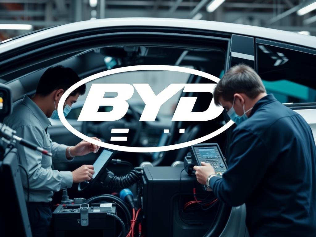 صيانة كهرباء سيارات بي واي دي في الرياض