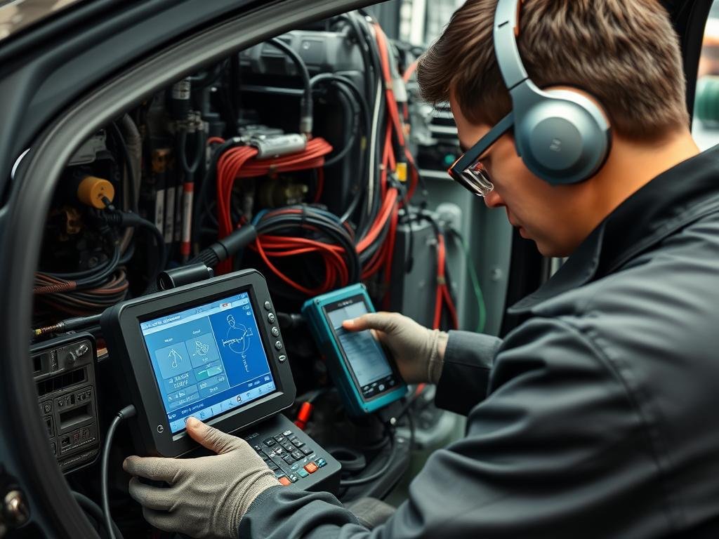 صيانة كهرباء وإلكترونيات السيارات الصينية