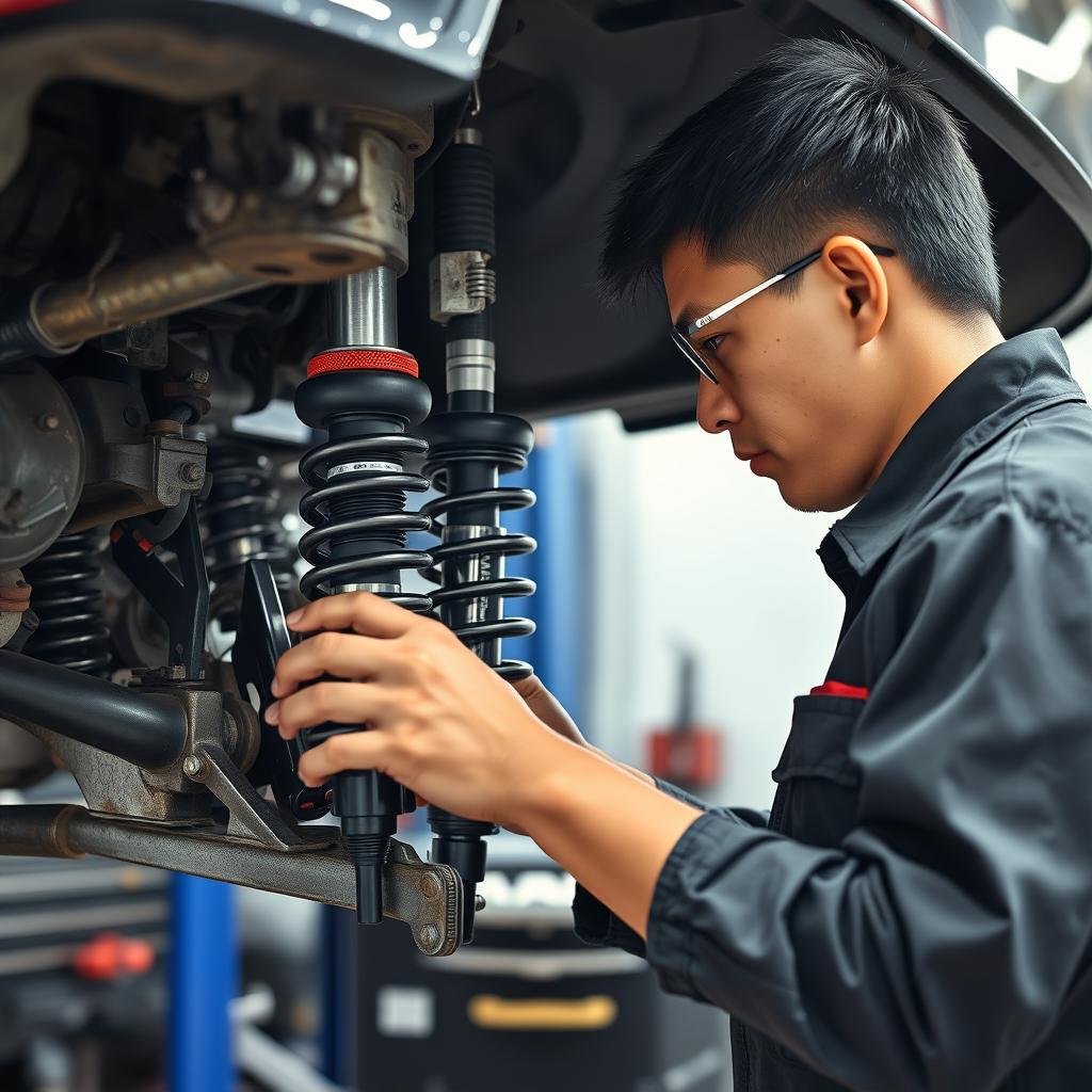 صيانة نظام التعليق للسيارات الصينية