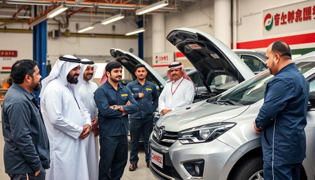 عملاء راضون عن خدمات كهربائي سيارات صيني بالرياض