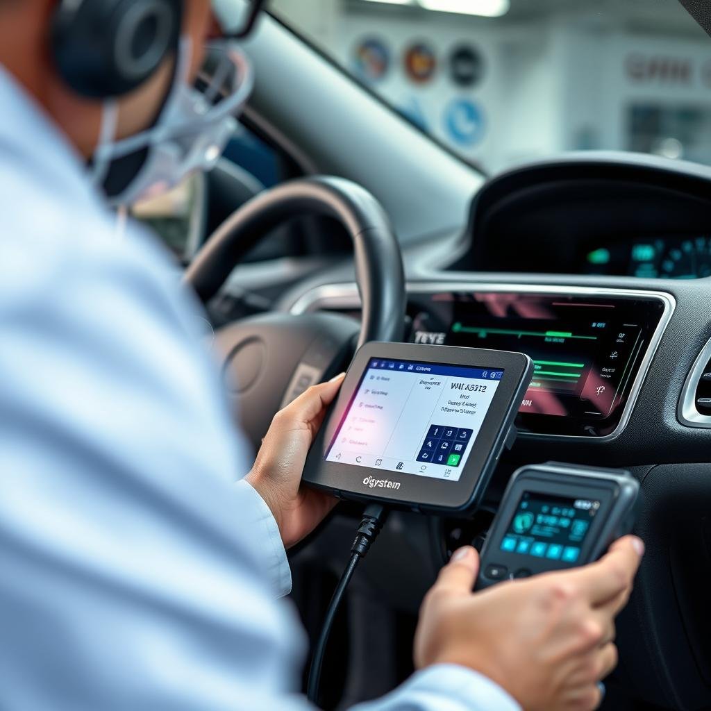 فحص الأنظمة الإلكترونية للسيارات الصينية
