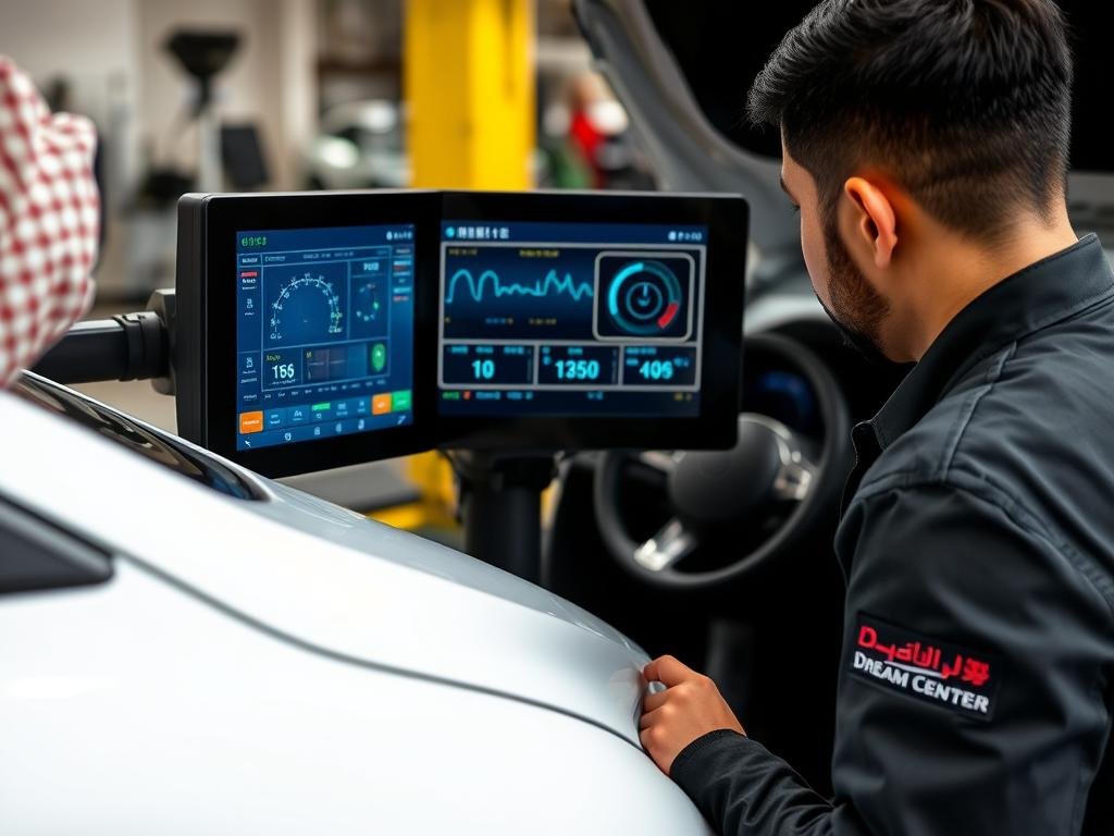 فحص كمبيوتر دقيق للسيارات الصينية في الرياض