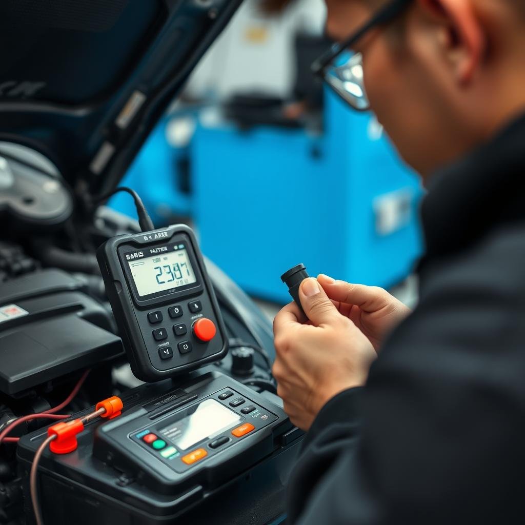 فحص وصيانة نظام الشحن والبطارية للسيارات الصينية