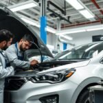 فريق مركز حلم المتخصص في صيانة كهرباء السيارات الصينية بالرياض