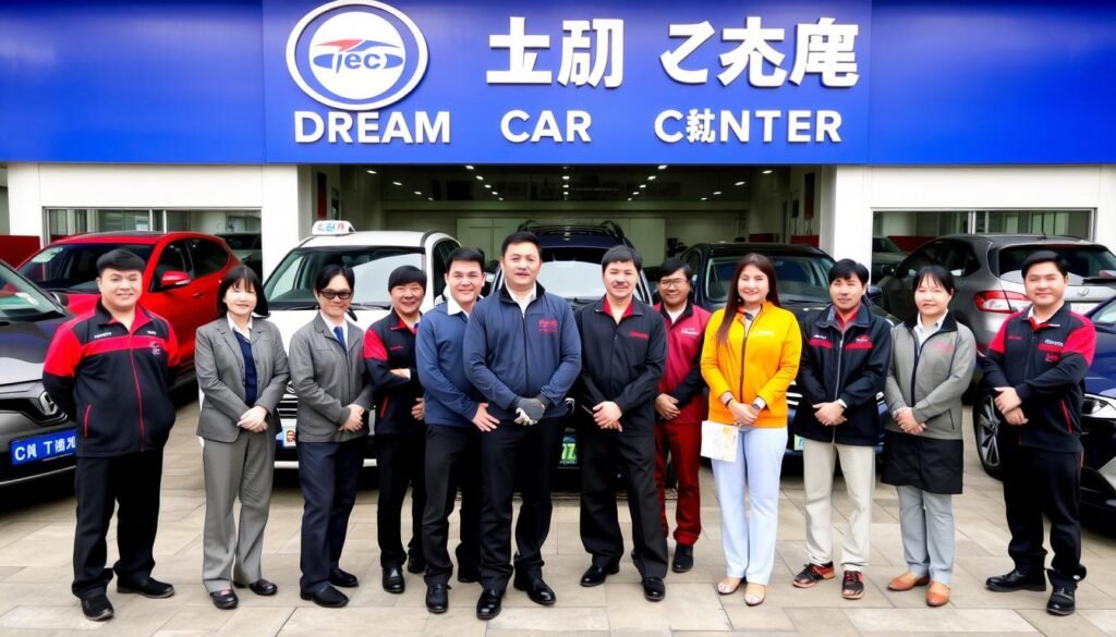 فريق مركز حلم المتخصص في صيانة كهرباء سيارات صينية بالرياض