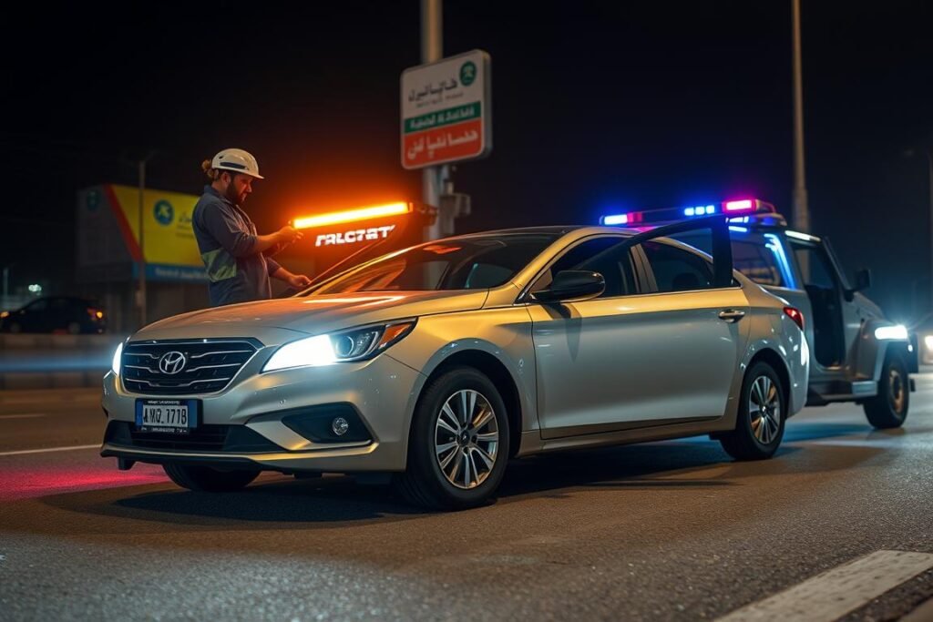 فني متخصص كهرباء وميكانيكا سيارات صينية بالرياض يستجيب لحالة طوارئ