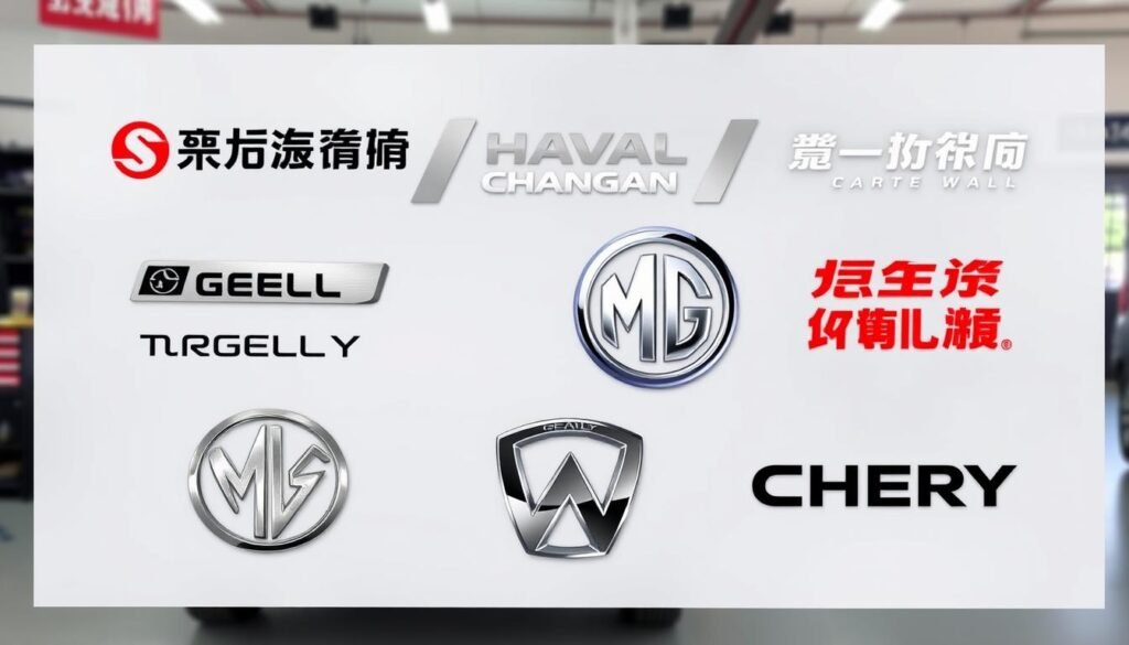 مختلف ماركات السيارات الصينية التي نقدم خدمات صيانة الكهرباء لها في الرياض