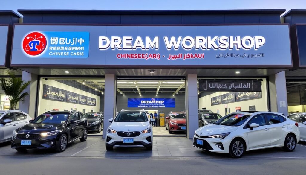 مركز حلم لصيانة السيارات الصينية - الموقع في الرياض