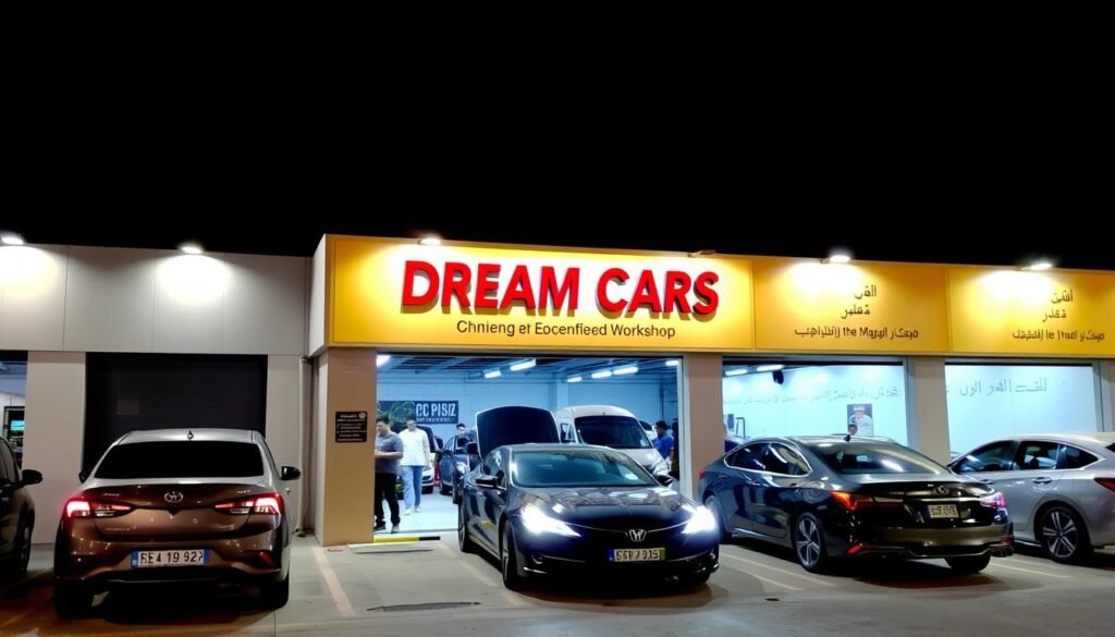 مركز حلم لصيانة السيارات في الرياض