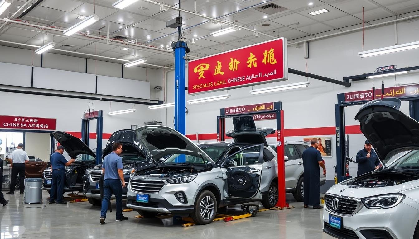 مركز حلم لصيانة سيارات صينية بالرياض