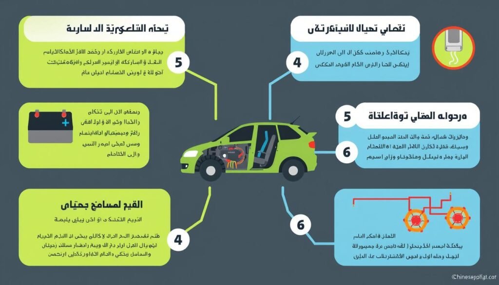 مشاكل كهربائية شائعة في السيارات الصينية وطرق إصلاحها في مركز حلم بالرياض