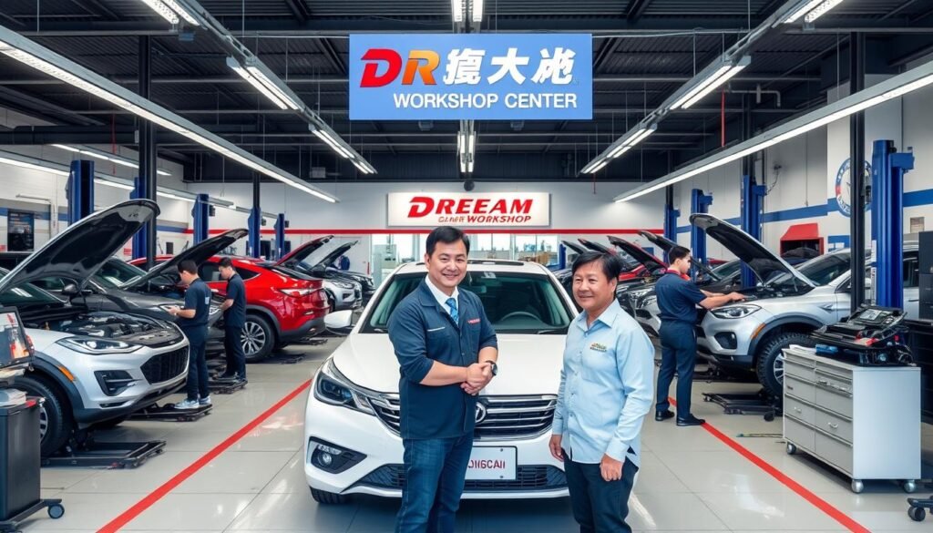مميزات مركز حلم لصيانة السيارات الصينية بالرياض