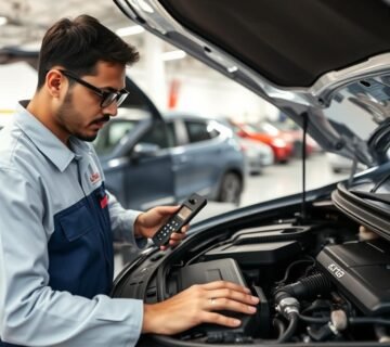 ميكانيكي صيني بالرياض يقوم بفحص محرك سيارة صينية