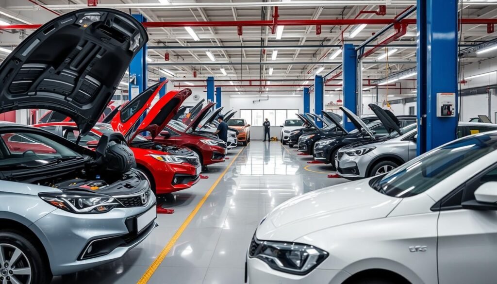 ورشة متكاملة لصيانة السيارات الصينية في الرياض